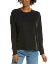 James Perse French Terry Relaxed Sweatshirt In Black