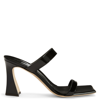 Giuseppe Zanotti Flaminia Patent Leather Sandals In Black