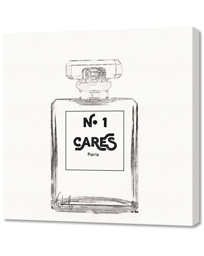 Curioos N.1 Cares Perfume Bottle - Black & White By Xchange Art Studio By Ori Cordero Wall Art