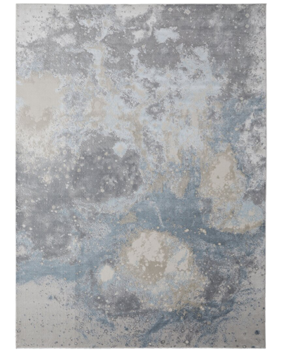 WEAVE & WANDER WEAVE & WANDER ORIA TRANSITIONAL ABSTRACT POLYESTER & POLYPROPYLENE AREA RUG