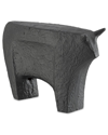 Currey & Company Sampson Large Black Bull In Black