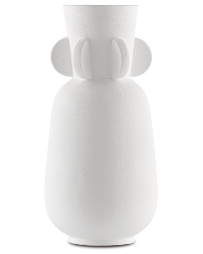 Currey & Company Happy 40 Wings White Vase