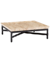 CURREY & COMPANY CURREY & COMPANY BOYLES SMALL TRAVERTINE TRAY