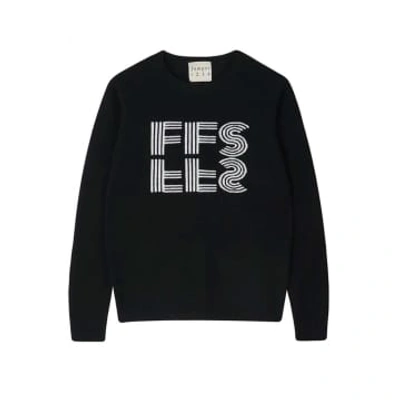 Jumper 1234 Ffs In Black Cream Sweater