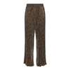 PIECES LEOPARD PRINTED PLEATED TROUSERS
