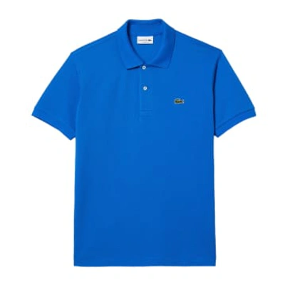 LACOSTE POLO SHIRT CLASSIC FIT MAN SKY BLUE