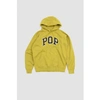 Pop Trading Company ARCH HOODED SWEAT CRESS GREEN