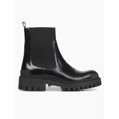 Angulus Hacker Chelsea Boots Black