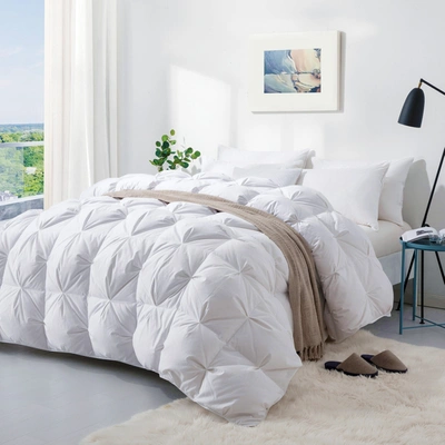 Puredown 93% White Goose Down Winter Comforter (800fp) Baffled Box