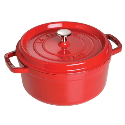 Staub 5.5-quart Enameled Cast Iron Dutch Oven In Basil