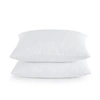 PUREDOWN PEACE NEST SET OF 2 GREY GOOSE DOWN FEATHER PILLOWS