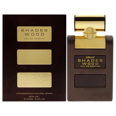 Armaf Shades Wood By  For Men - 3.4 oz Edp Spray