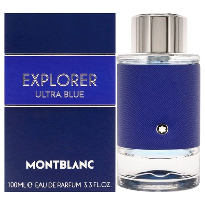 Mont Blanc Explorer Ultra Blue By  For Men - 3.3 oz Edp Spray