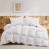 PEACE NEST FEATHER AND DOWN COMFORTER PINCH PLEATED CRAFT 100% COTTON SHELL, KING OR FULL