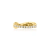 Rs Pure Ross-simons Diamond-accented Single Ear Cuff In 14kt Yellow Gold In Gold