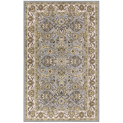 Superior Lille Traditional Floral Palmette Motifs Polypropylene Area Rug