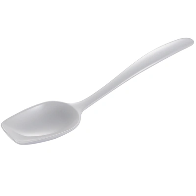 Gourmac 10-inch Melamine Spoon In White