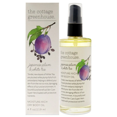 The Cottage Greenhouse Moisture-rich Dry Body Oil -japanese Plum And White Tea By  For Unisex - 4 oz