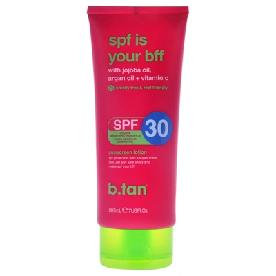 B.tan Spf Is Your Bff Sunscreen Lotion Spf 30 By B. Tan For Unisex - 7 oz Sunscreen