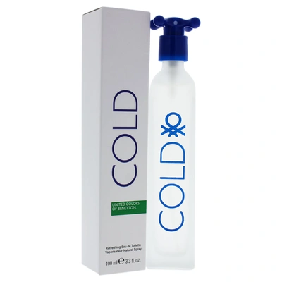 United Colors Of Benetton Cold By  For Men - 3.3 oz Edt Spray