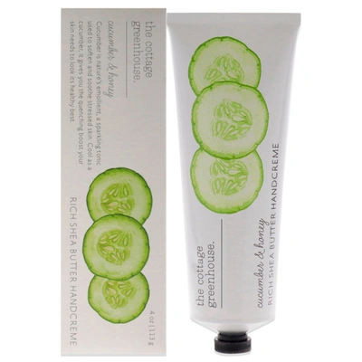 The Cottage Greenhouse Rich Shea Butter Handcreme - Cucumber And Honey By  For Unisex - 4 oz Cream