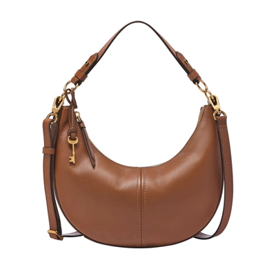 Fossil Women's Shae Leather Small Hobo In Brown