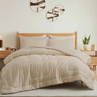 Peace Nest Satin Silky Quilt Super Soft Microfiber Bedding Comforter Set
