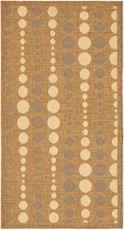 Safavieh Courtyard Rug In Brown