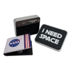 Concept One Nasa Logo Bifold Wallet In A Decorative Tin Case, Multi In Multi