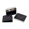 CONCEPT ONE GM CHEVROLET LOGO BIFOLD WALLET, SLIM WALLET WITH DECORATIVE TIN FOR MEN AND WOMEN