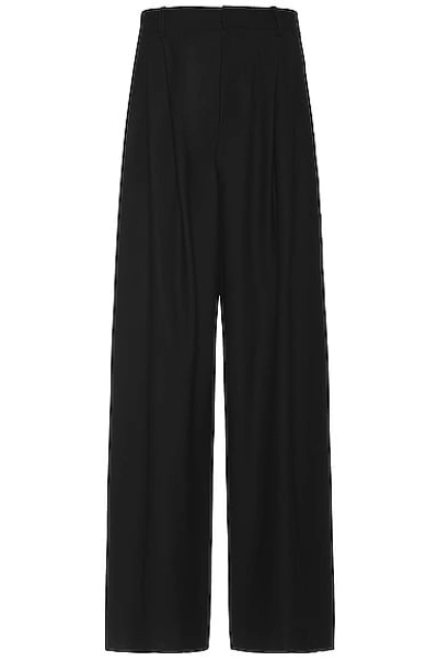 The Row Berto Trouser In Blue