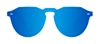 Hawkers Warwick Venm Hybrid Vwtr03 Tr03 Round Sunglasses In Blue