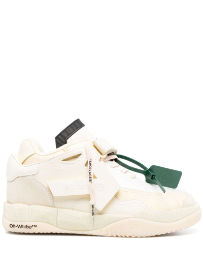 Off-white Puzzle Couture Panelled Sneakers In Neutrals