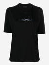 Moncler Logo-print T-shirt In Black