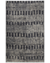 WEAVE & WANDER WEAVE & WANDER KIBA MODERN GEOMETRIC 60% POLYPROPYLENE 40% POLYESTER ACCENT RUG