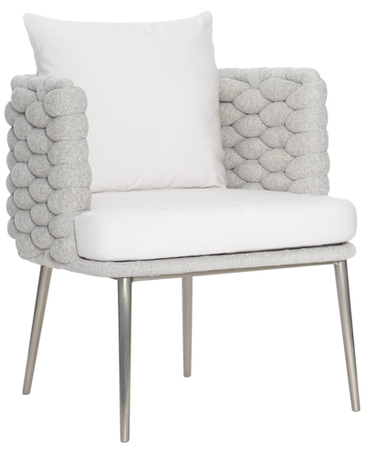 Bernhardt Exteriors Santa Cruz Outdoor Arm Chair In Grey