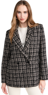 ANINE BING MADELEINE TWEED BLAZER MULTI