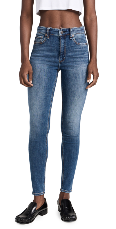 Rag & Bone Nina High-rise Skinny Jeans In Garner