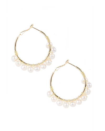 Saachi 7mm Rushing Water Earrings