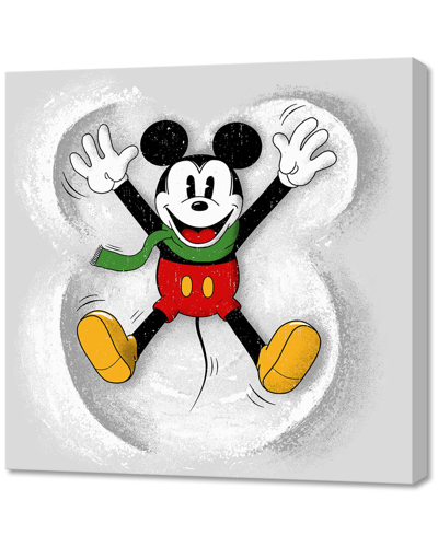 Curioos Snow Mickey By Florent Bodart Wall Art