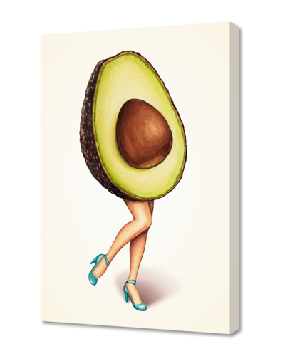 Curioos Avocado Girl By Kelly Gilleran Wall Art