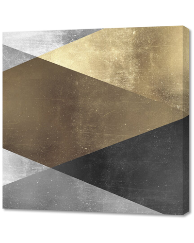 Curioos Art Gold And Silver 03 By Vitor Costa Wall Art