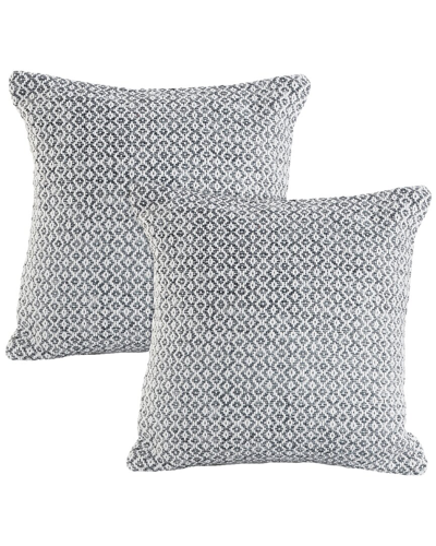 Lr Home Set Of 2 Insignia Geometric Throw Pillows