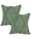 Lr Home Set Of 2 Reese Flatwoven Throw Pillows