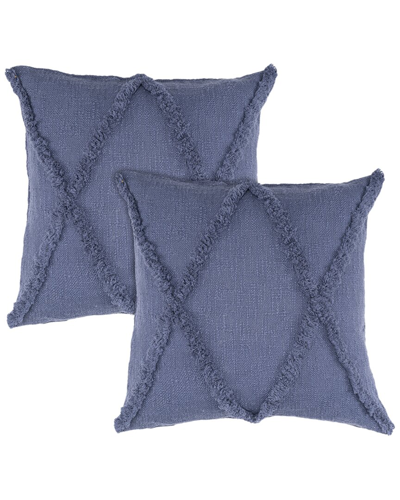 Lr Home Set Of 2 Reese Flatwoven Throw Pillows