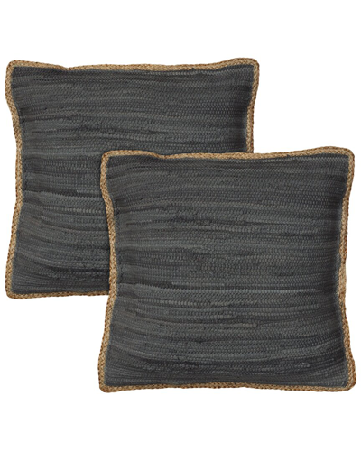 Lr Home Set Of 2 Riley Solid Throw Pillows