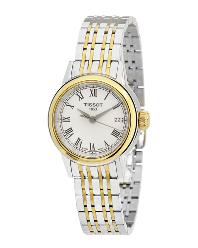 Tissot Women's Carson 29mm Quartz Watch In Gold