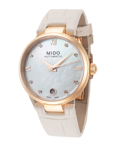 Mido Women's Baroncelli Ii Diamond Watch