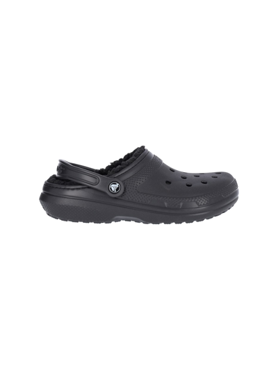 Crocs Mules "classic Lined" In Black  