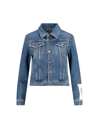 Golden Goose Denim Jacket Casual Jackets And Parka Blue In Blue